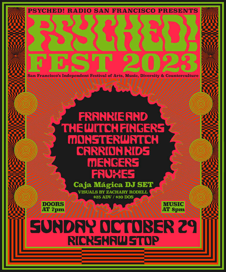 Psyched! Fest 2023 – Psyched! Radio. San Francisco